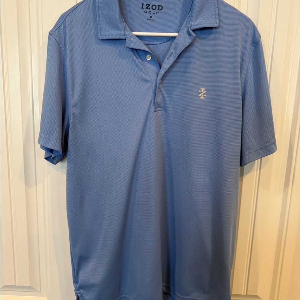 Izod Men's Light Blue Golf Polo